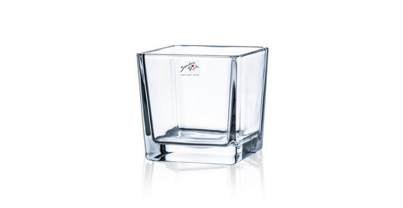 TEELICHTGLAS - Basics, Glas (10/10/10cm) - Ambia Home