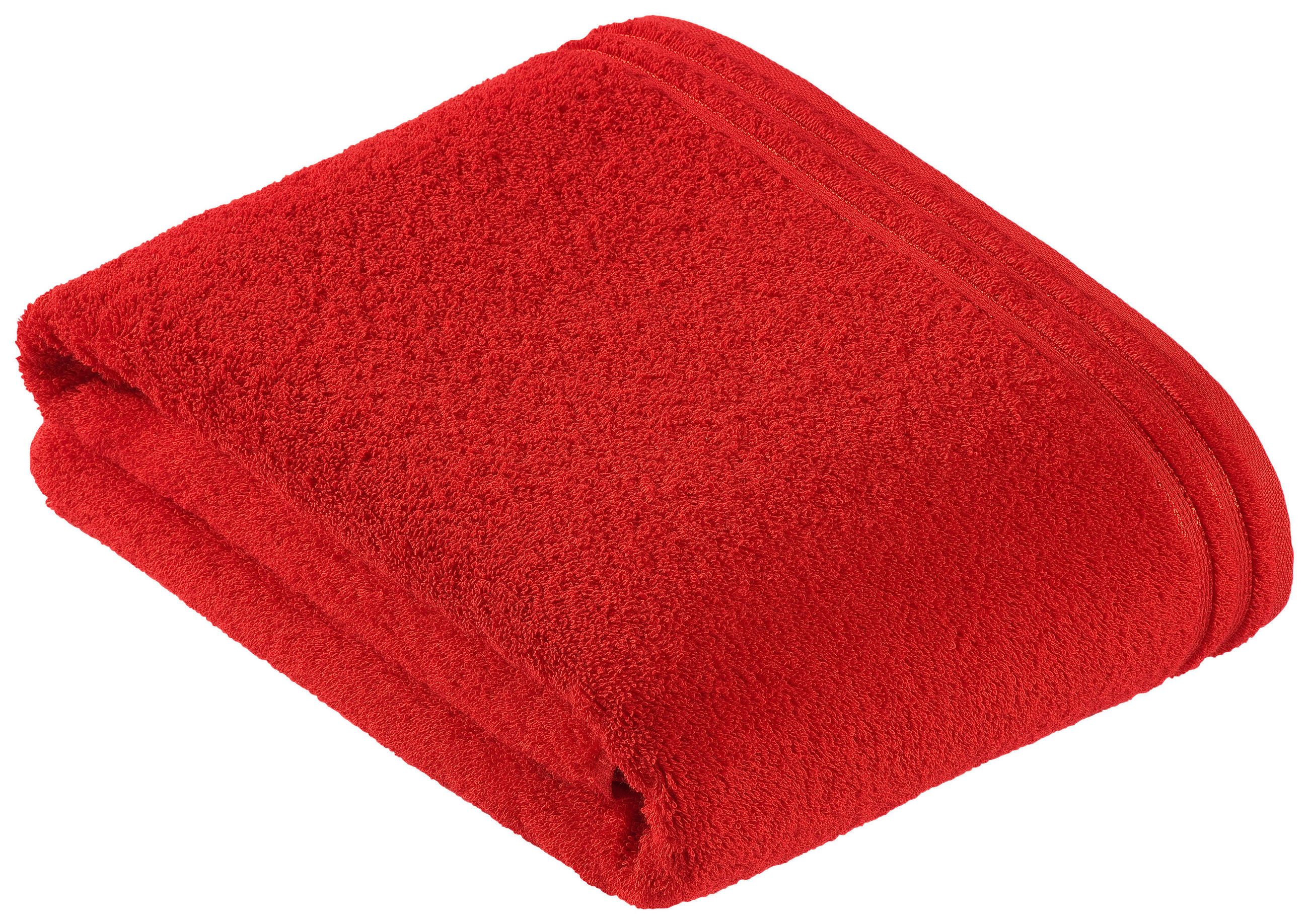 BADETUCH Calypso Feeling 100/150 cm - Dunkelrot, Basics, Textil (100/150cm) - Vossen