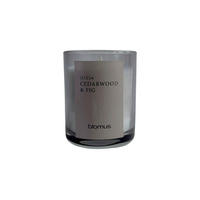 DUFTKERZE SELESA  - Grau, Basics, Glas (6/8cm) - Blomus