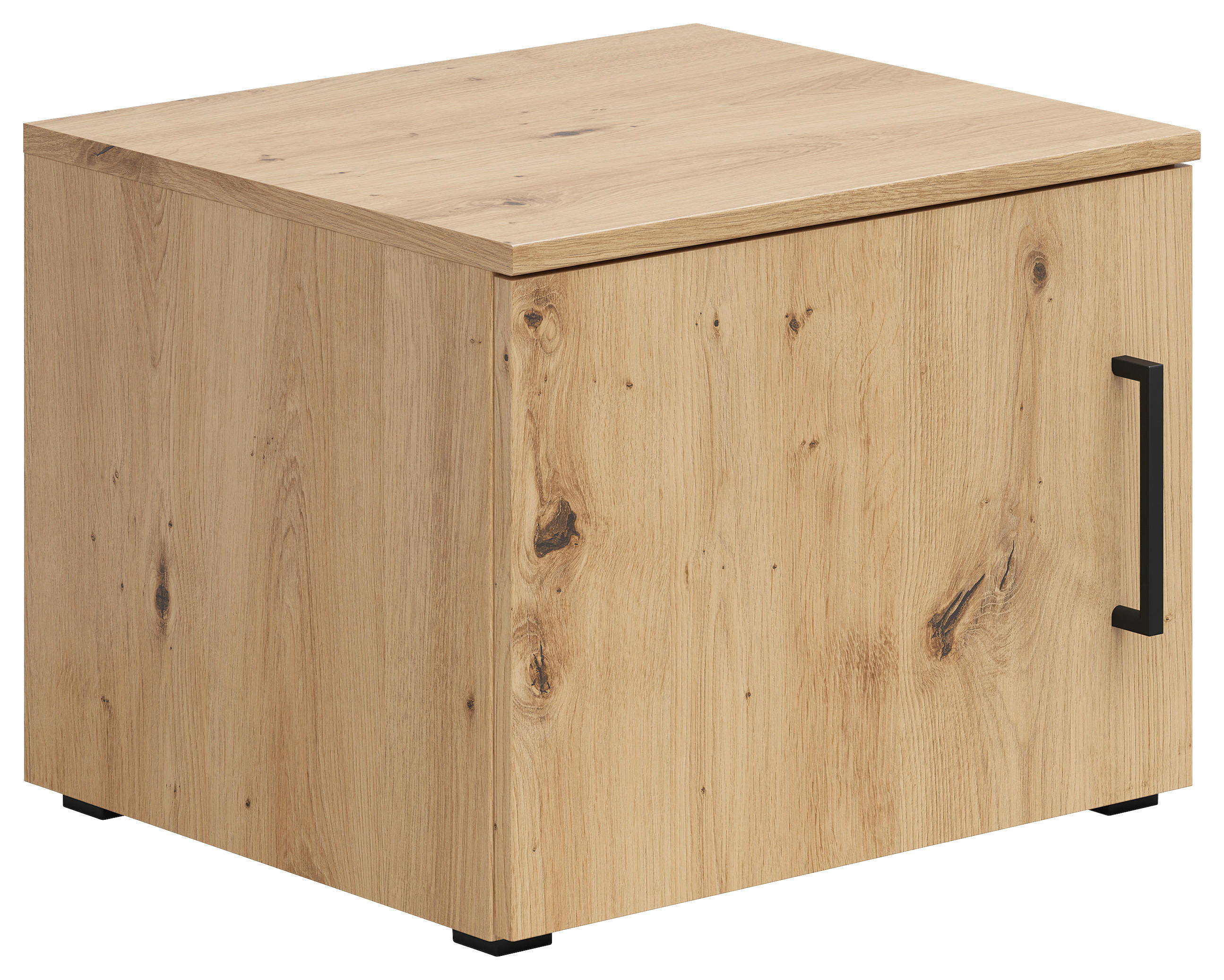 AUFSATZSCHRANK 45/35/40 cm  in  - Schwarz/Eiche Artisan, MODERN, Holzwerkstoff/Kunststoff (45/35/40cm) - Carryhome