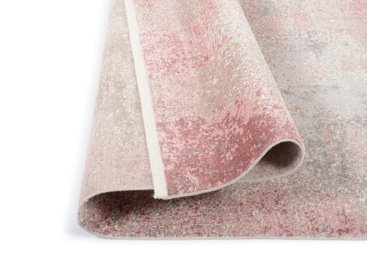 VINTAGE-TEPPICH 160/230 cm Saint Creme, Rosa  - Creme/Rosa, Design, Textil (160/230cm) - Novel