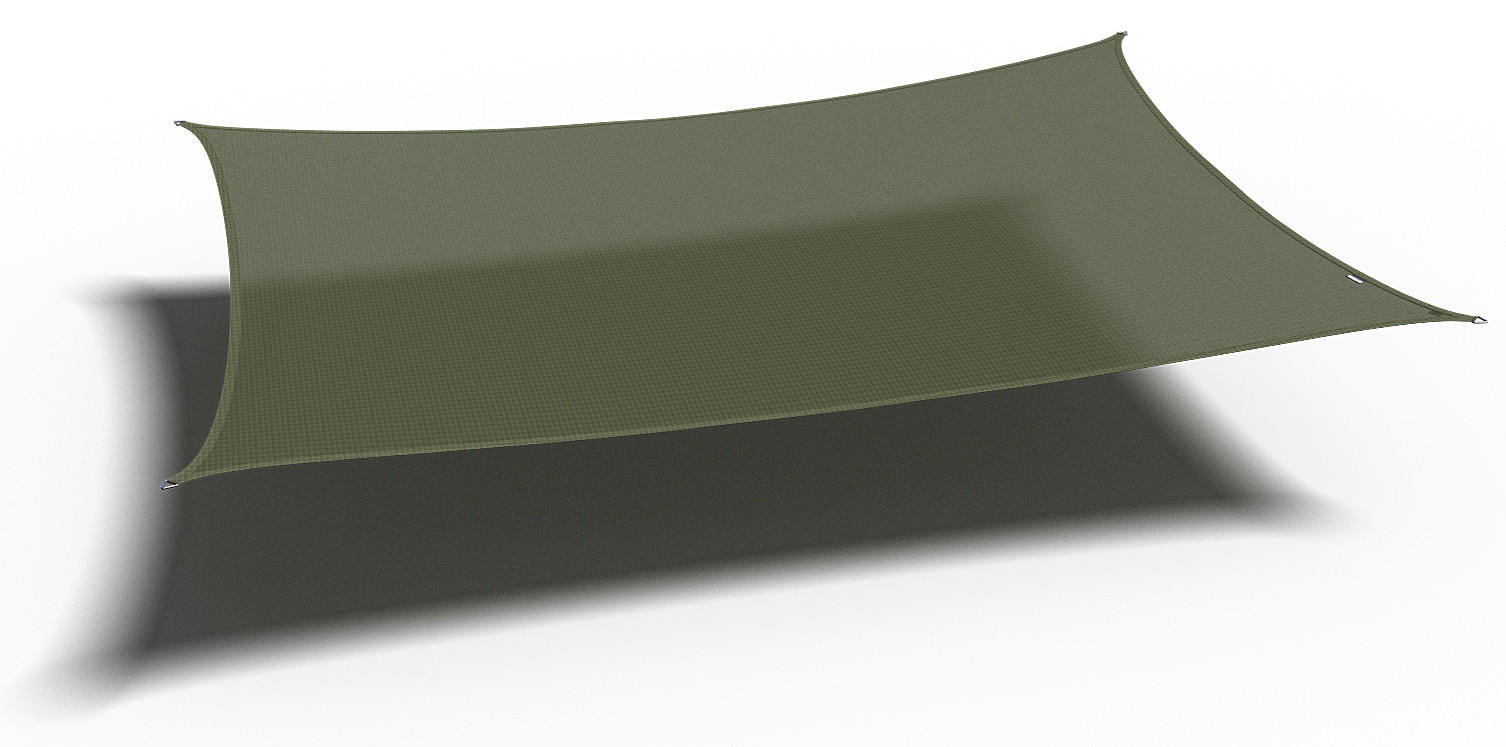 SONNENSEGEL  - Grün, MODERN, Kunststoff (300/1/400cm) - Gardenson