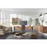TV-ELEMENT Wildeiche furniert Eichefarben, Schwarz - Eichefarben/Schwarz, Design, Holz/Textil (303/49,8/57cm) - Musterring TV-ELEMENT Wildeiche furniert Eichefarben, Schwarz - Eichefarben/Schwarz, Design, Holz/Textil (303/49,8/57cm) - Musterring