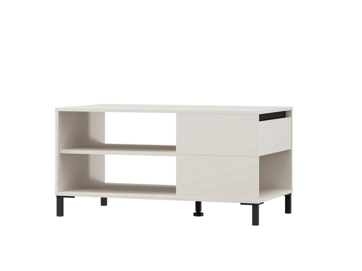 KLUB STOLIĆ crna, kašmir  drvni materijal  - kašmir/crna, Moderno, drvni materijal/plastika (101/54,5cm)