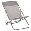STRANDSTUHL Stahl Schlammfarben  - Schlammfarben, Basics, Textil/Metall (62/77-91/76-82cm) - Lafuma Mobilier