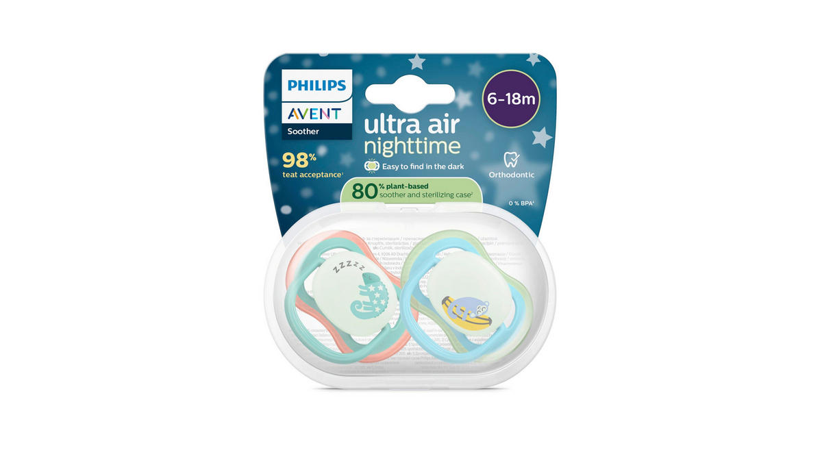 DUDA   - zelena, Basics, prirodni materijali (12.6/5.0/10.8cm) - Avent