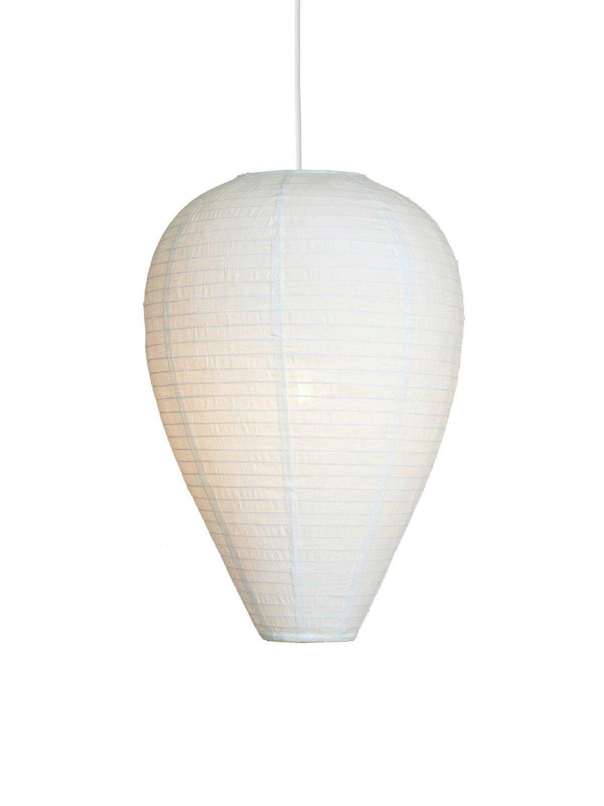 HÄNGELEUCHTE Verona 35/50/35 cm   - Weiß, KONVENTIONELL, Textil (35/50cm) - PR Home