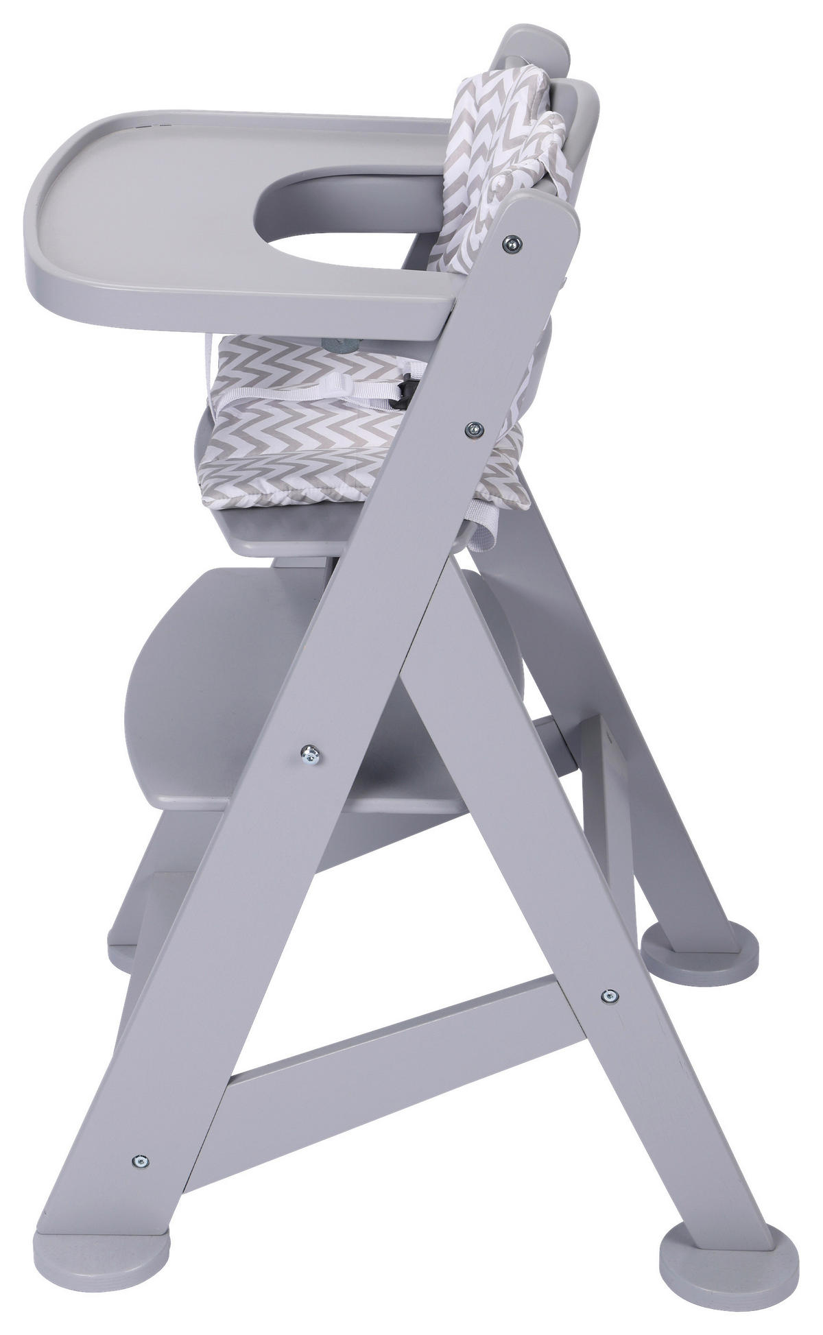 HOCHSTUHL FYNN  - Grau, KONVENTIONELL, Holzwerkstoff/Textil (55.5/55/80cm)