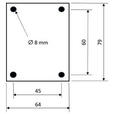TISCHBEINESET - Schwarz, Natur, Metall (6/91/3cm) - Carryhome
