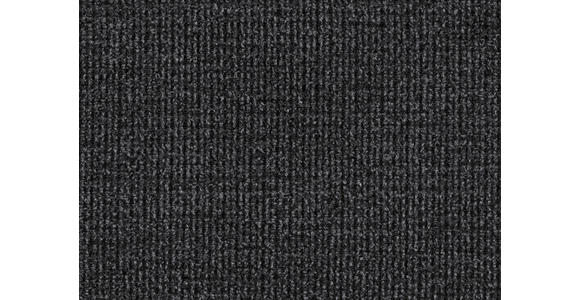 WOHNLANDSCHAFT in Mikrofaser Graphitfarben - Chromfarben/Graphitfarben, Design, Kunststoff/Textil (211/350/204cm) - Xora