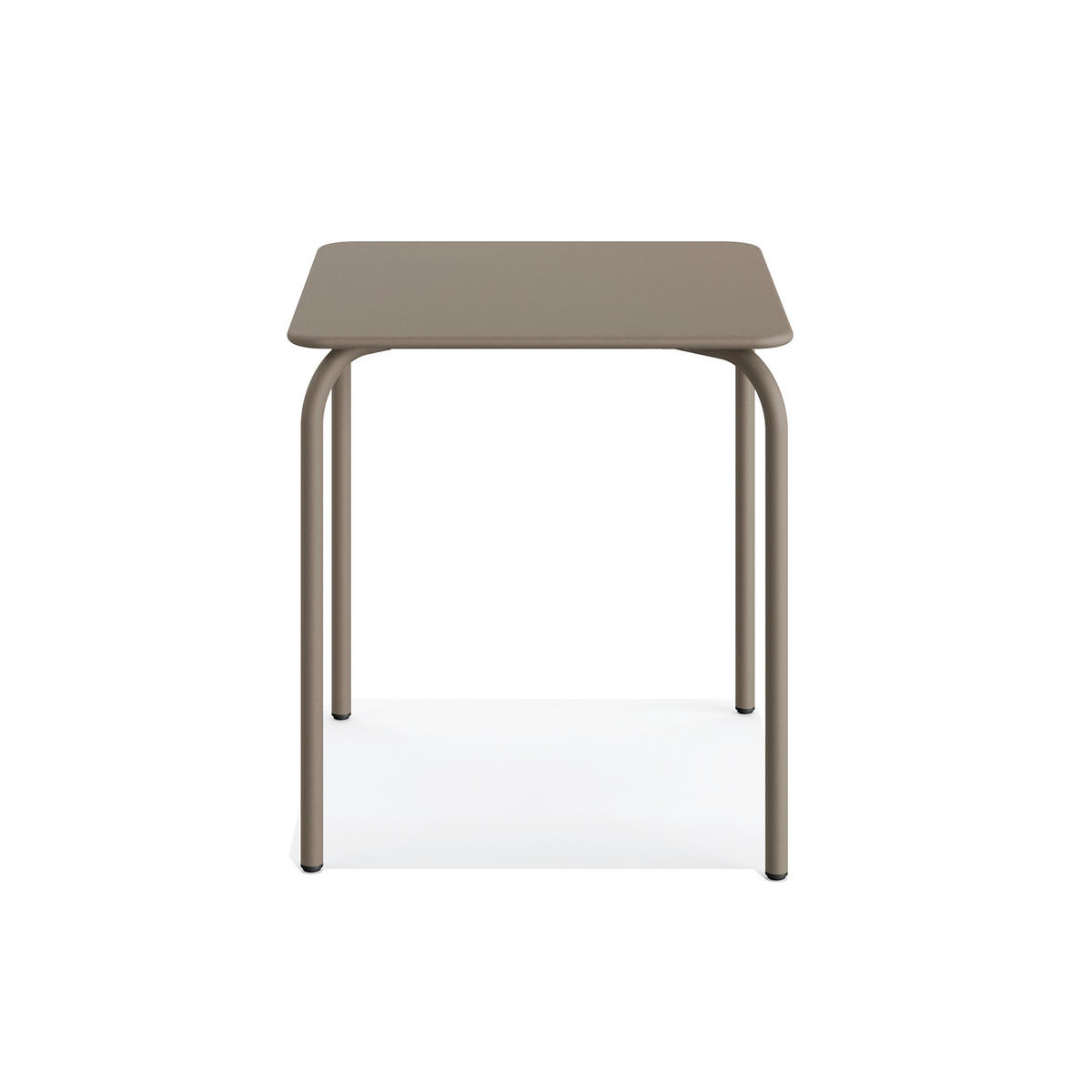 BALKONTISCH Metall Cappuccino  - Cappuccino, Basics, Metall (70/70/73cm)