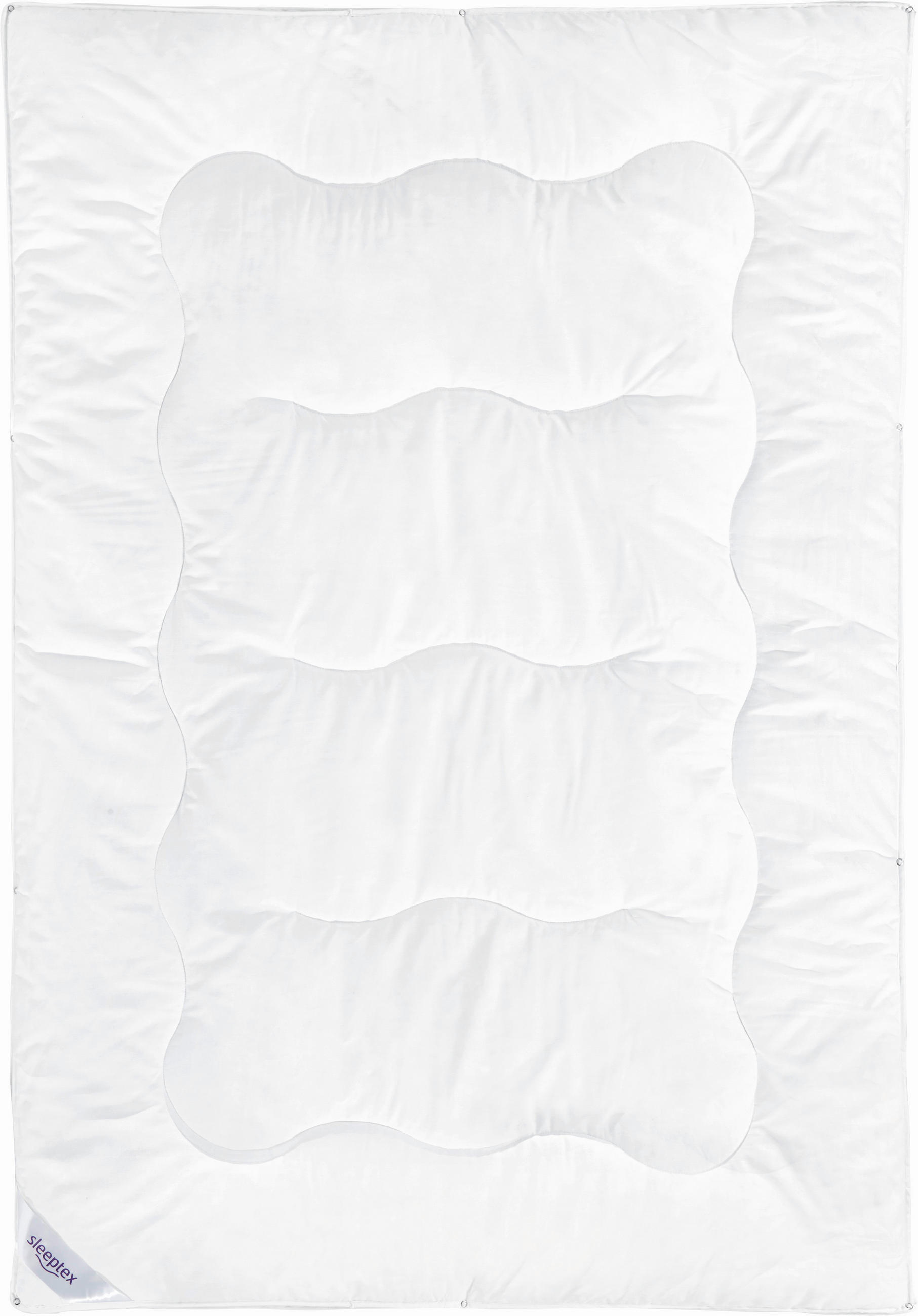 DUO-DECKE 140/200 cm  - Weiß, Basics, Textil (140/200cm) - Sleeptex