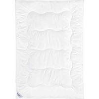 DVOJITÁ PŘIKRÝVKA, 140/200 cm, polyester - bílá, Basics, textil (140/200cm) - Sleeptex