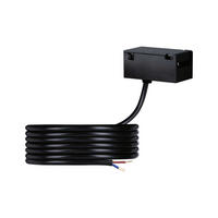 SEILSYSTEM ULine 4,7/2,1/2,6 cm   - Schwarz, Basics, Kunststoff (4,7/2,1/2,6cm) - Paulmann