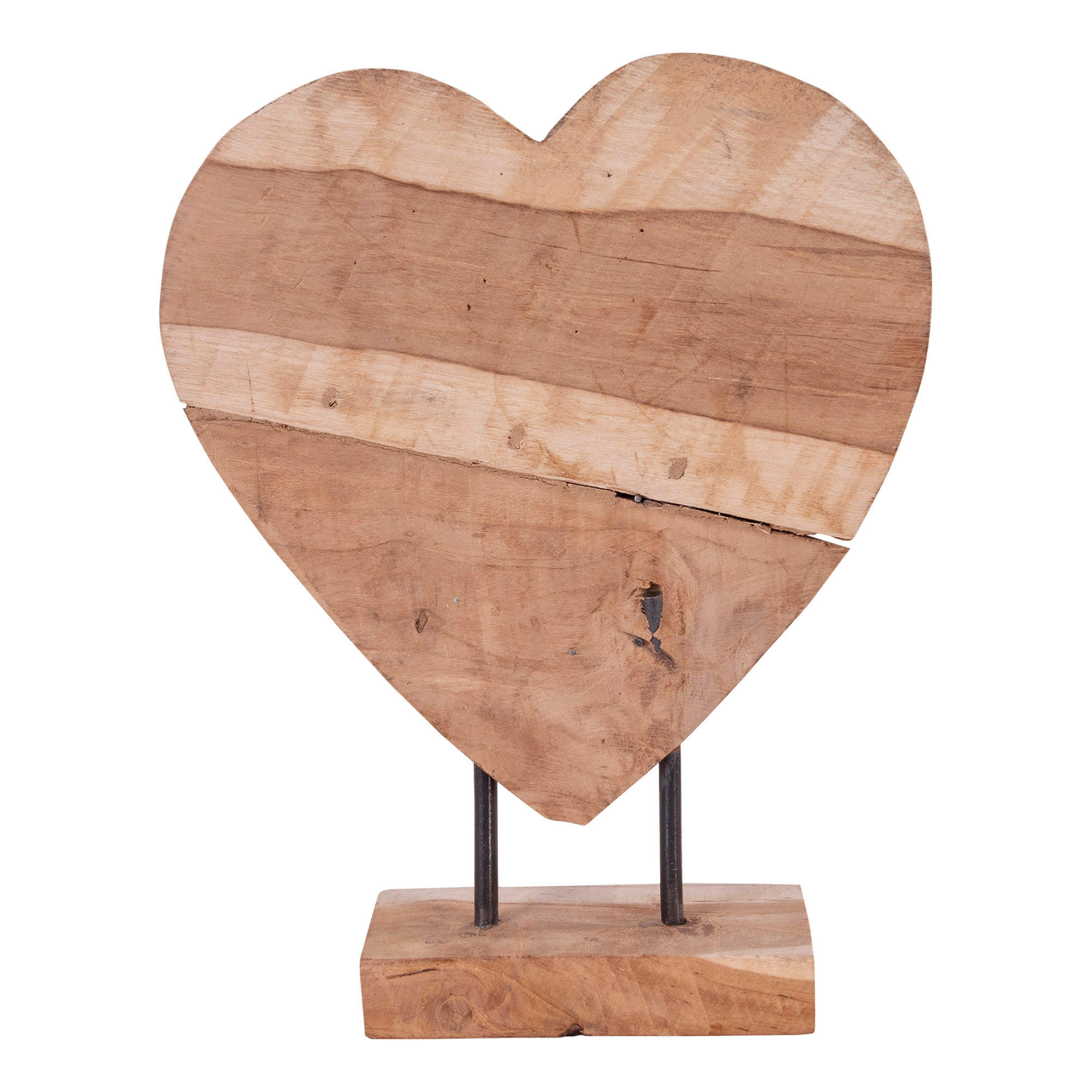 DEKORATIONSHJÄRTA - brun, Design, trä (30cm)