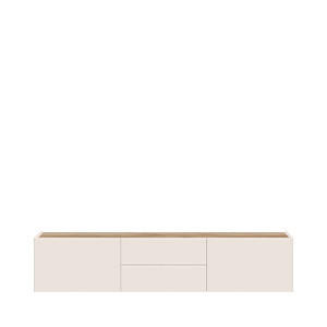 TV KOMODA kašmir  - kašmir, Dizajnerski, metal/pločasti materijal (176/37/47cm)