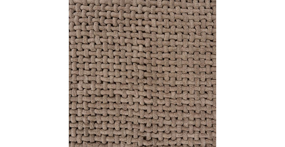 BADEMATTE  60/90 cm  Taupe   - Taupe, Design, Kunststoff/Textil (60/90cm) - Esposa