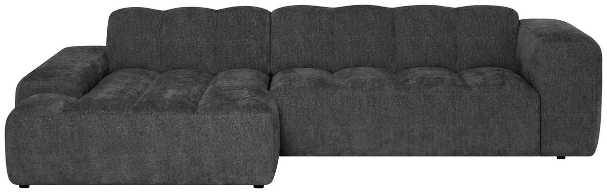 SOFFA i trä, metall, textil antracit  - svart/antracit, Modern, metall/trä (307/75/198cm) - Niels Andersson