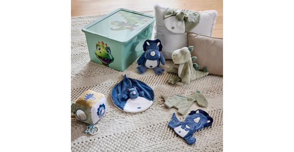 SPIELZEUGBOX 48,5/36/25 cm - Mintgrün, Basics, Kunststoff (48,5/36/25cm) - My Baby Lou