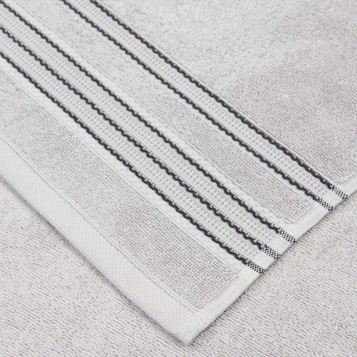 DUSCHHANDDUK 70/140 cm  - silver, Klassisk, textil (70/140cm) - Esposa