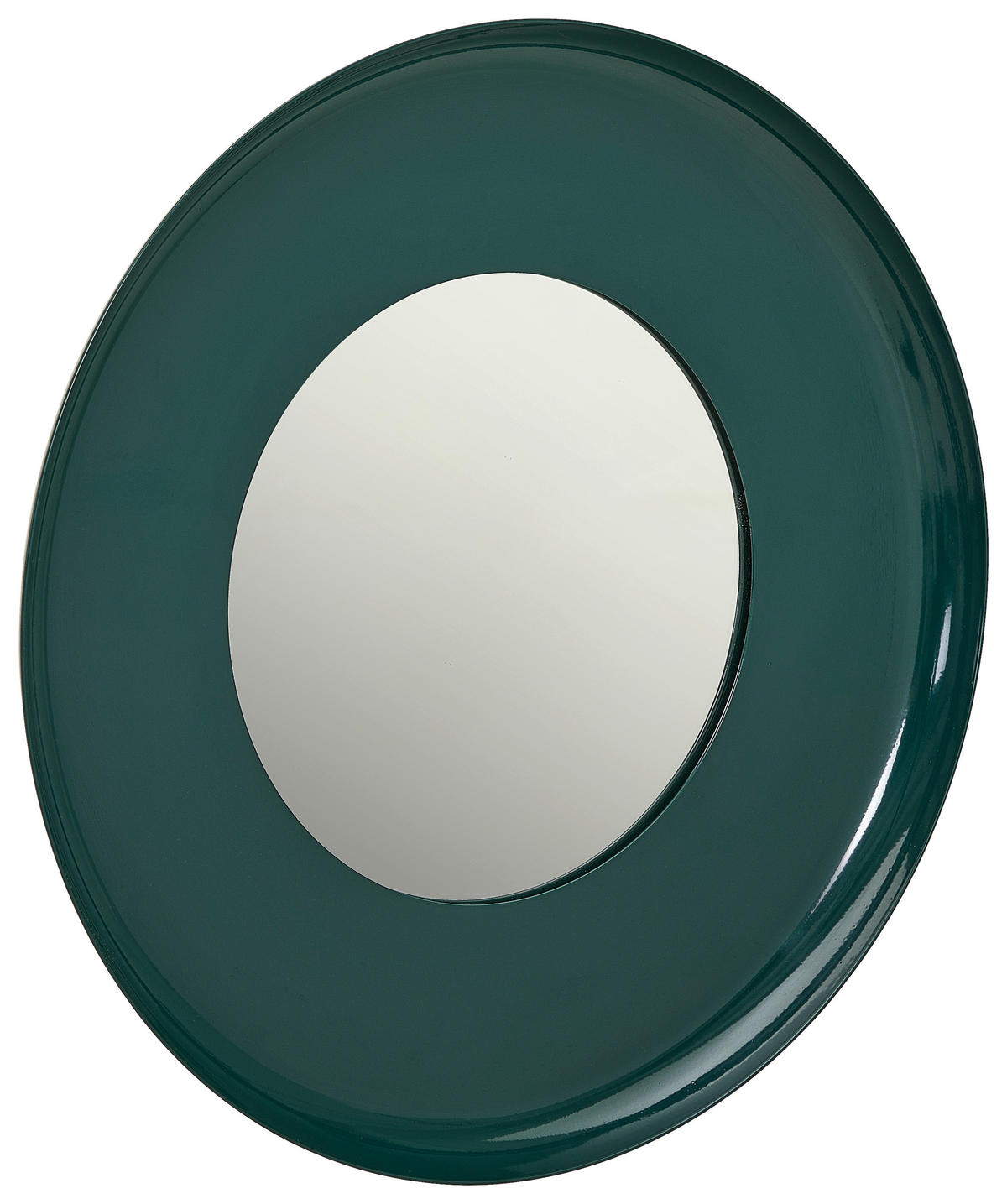 WANDSPIEGEL   41/4,5 cm  in  - Dunkelgrün, Trend, Glas/Metall (41/4,5cm)