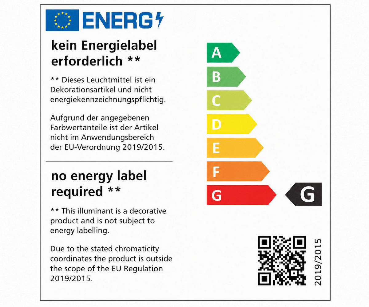 LED-FILAMENT-LEUCHTMITTEL E27 5 W 210 lm  - Grau, Basics, Glas (20/19cm)
