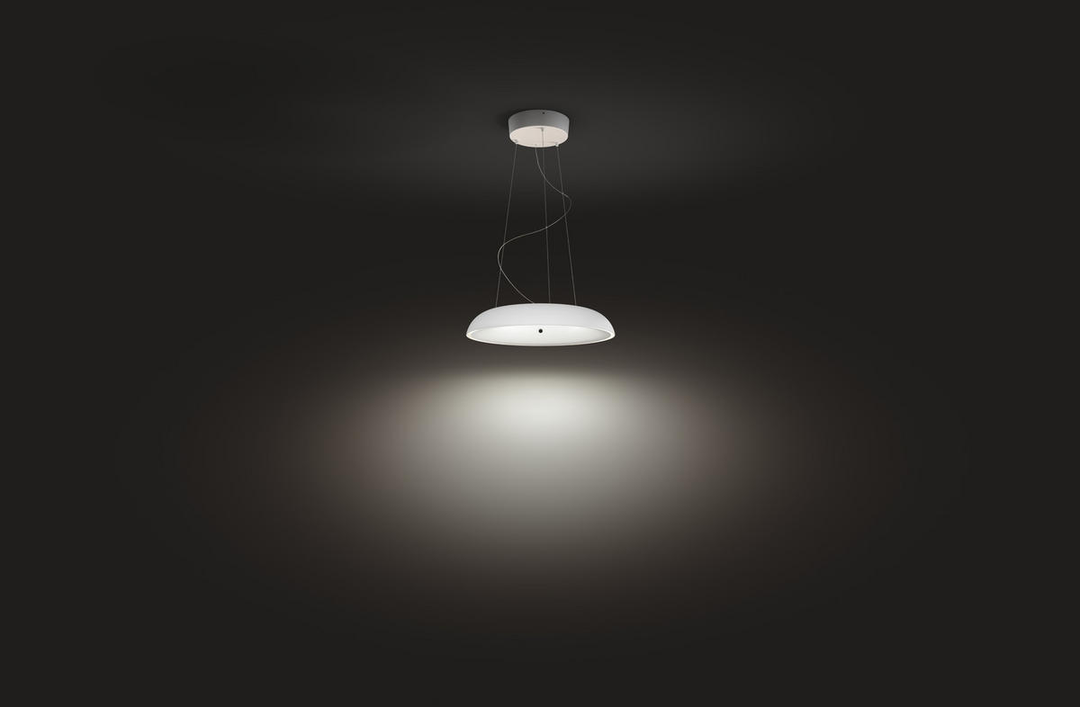 LED-HÄNGELEUCHTE 43,4/13,1 cm   - Weiß, Design, Kunststoff (43,4/13,1cm) - Philips HUE