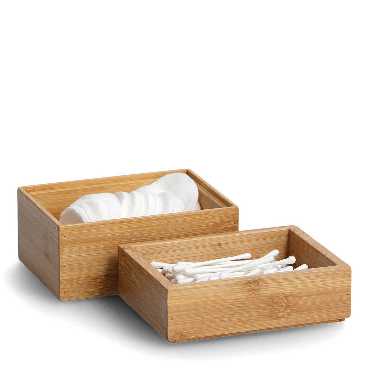 AUFBEWAHRUNGSBOX - Naturfarben, Basics, Holz (14,5/11/10cm) - Zeller Present