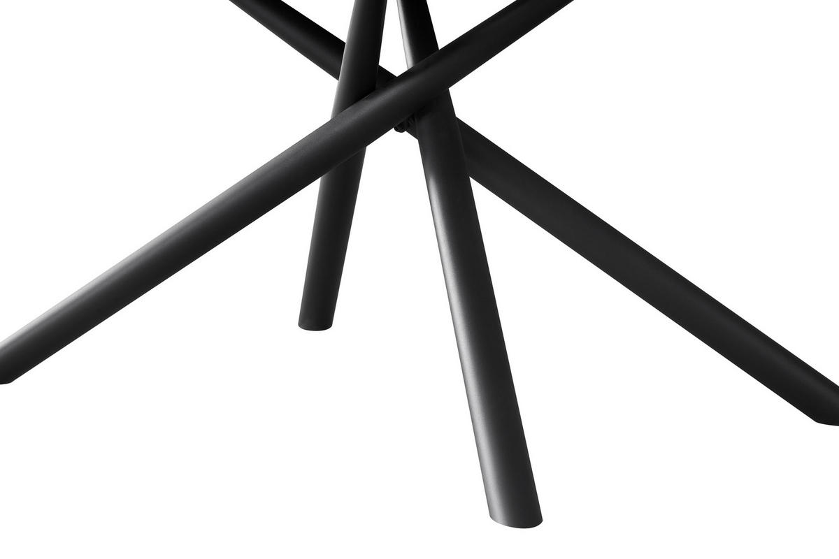 ESSTISCH rechteckig Dunkelgrau  - Dunkelgrau/Schwarz, MODERN, Stein/Metall (180/76/90cm) - MID.YOU