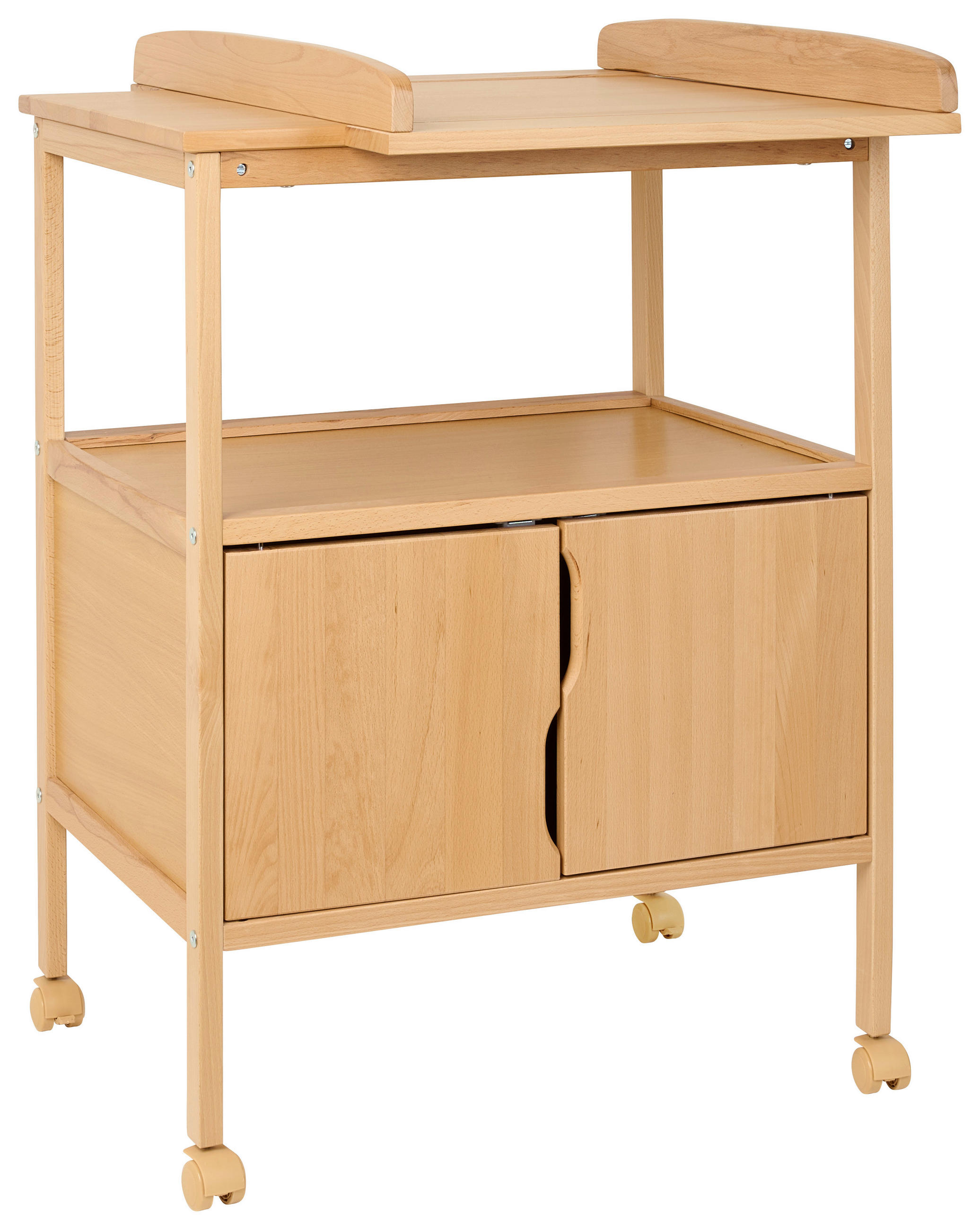 WICKELKOMMODE Naturfarben  - Naturfarben, Basics, Holz (68/70/90cm) - My Baby Lou