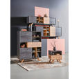 HIGHBOARD  in 100/133,5/40 cm  - Eichefarben/Dunkelgrau, Design, Holz/Holzwerkstoff (100/133,5/40cm) - Carryhome