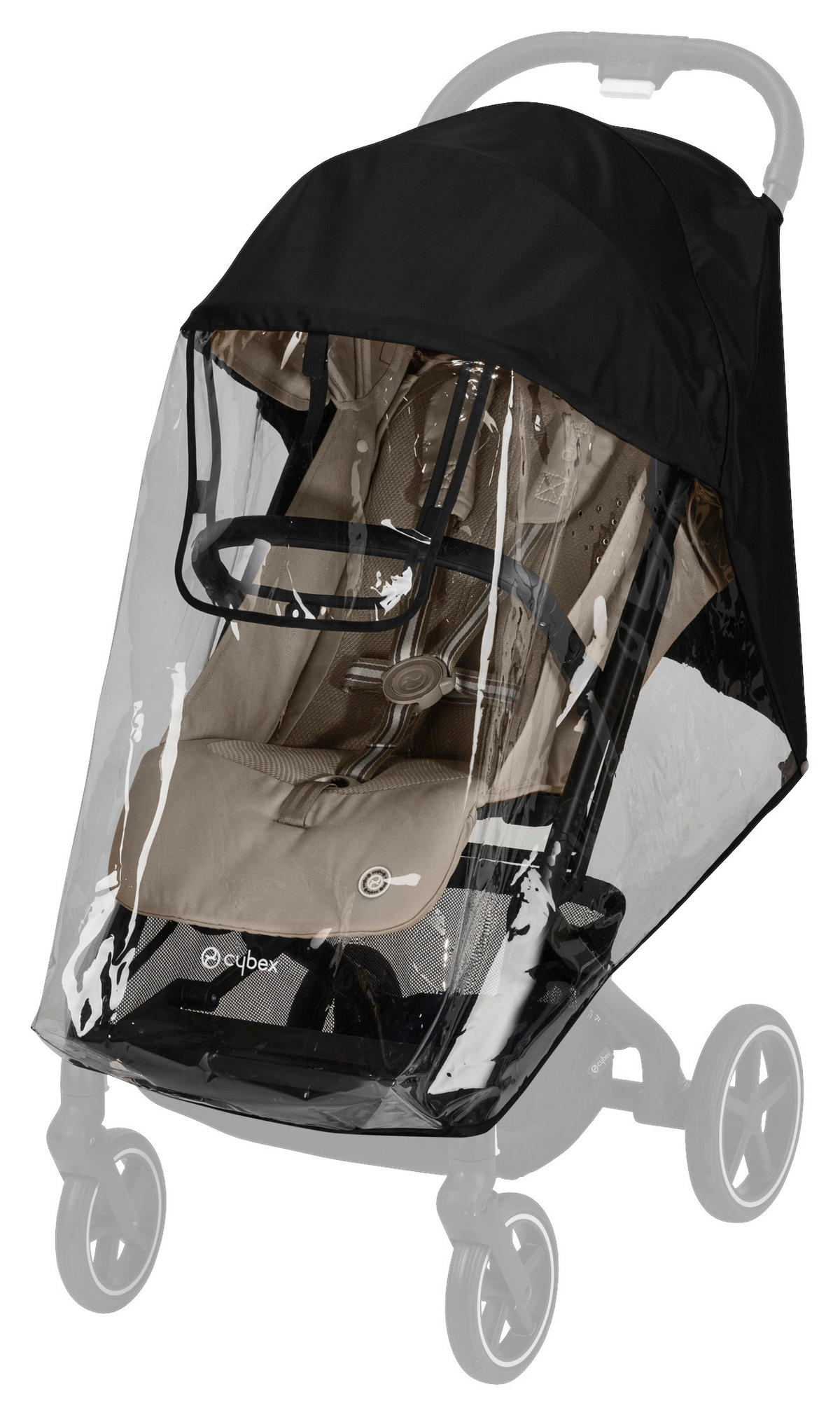 BUGGY Beezy  - Beige/Schwarz, Basics, Textil/Metall (29/65/10,1cm) - cybex GOLD