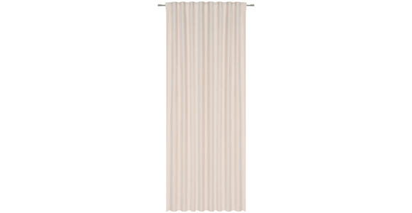 FERTIGVORHANG  black-out (lichtundurchlässig)   135/245 cm  - Creme, Basics, Textil (135/245cm) - Dieter Knoll