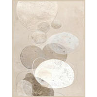 LEINWANDBILD Abstraktes 90/120 cm  - Multicolor, Basics, Holz/Papier (90/120cm) - Euroart