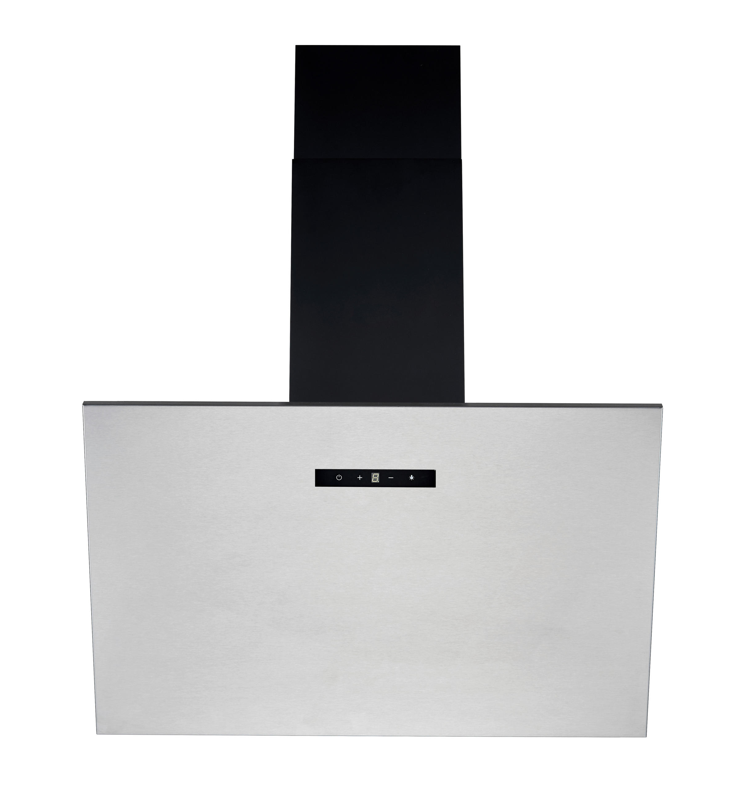 PKM Dunstabzugshaube Schwarz, Edelstahl 89.5x109x43.2 cm