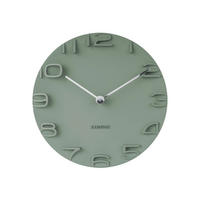 WANDUHR Grün 42/42/5 cm  - Grün, Basics, Kunststoff (42/42/5cm) - Karlsson