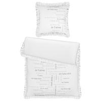 WENDEBETTWÄSCHE 135/200 cm  - Schwarz/Weiß, Design, Textil (135/200cm) - Esposa
