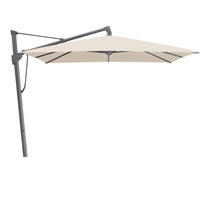 AMPELSCHIRM 400x300 cm Champagner  - Champagner/Anthrazit, Basics, Textil/Metall (400/300cm) - Glatz