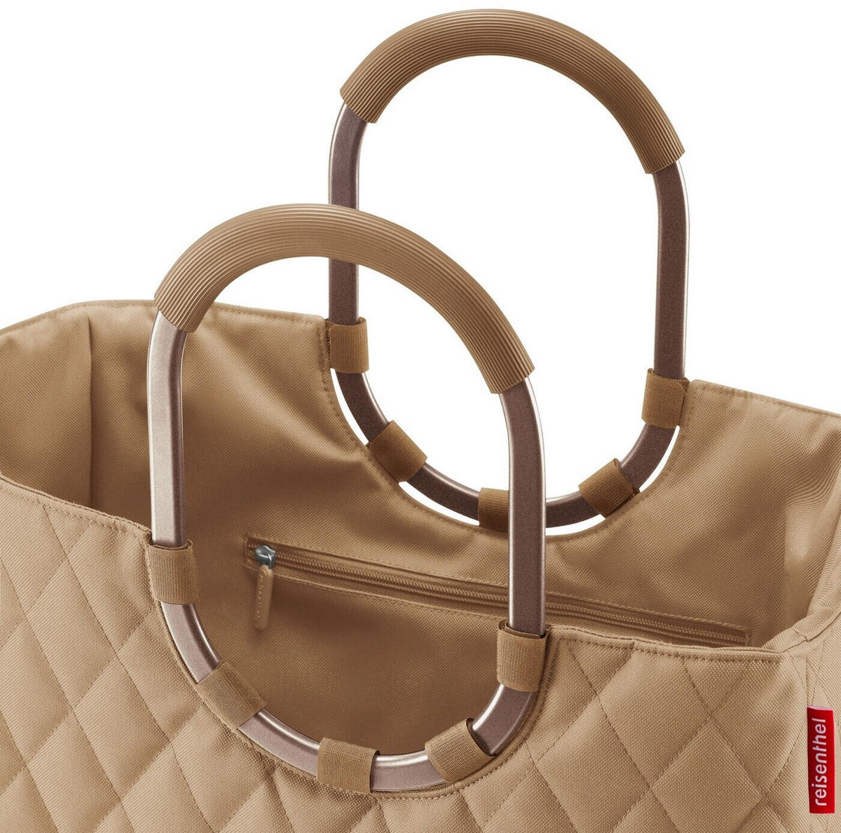 EINKAUFSKORB  - Beige, KONVENTIONELL, Textil (46/34,5/25cm) - Reisenthel