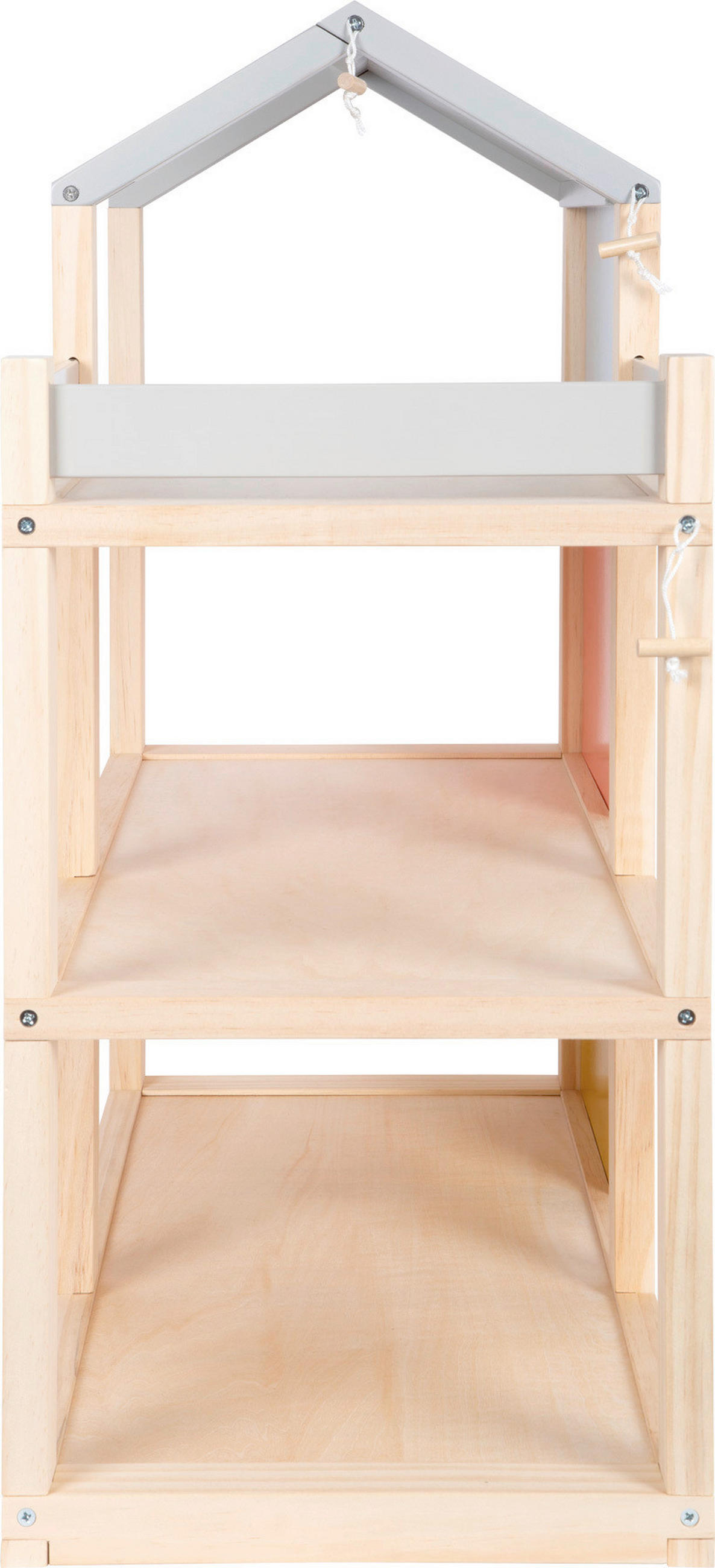PUPPENHAUS - Multicolor, Basics, Holz (67/67/30cm) - small foot