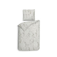 BETTWÄSCHE Chiara Flanell 155/220 cm  - Grau, Basics, Textil (155/220cm)