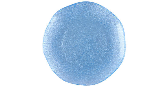 PLATZTELLER 21 cm - Hellblau, LIFESTYLE, Glas (21cm) - Ambia Home