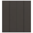 DREHTÜRENSCHRANK 201/223/61 cm,  in Graphitfarben, 4-türig  - Graphitfarben, Basics, Holzwerkstoff/Metall (201/223/61cm) - Novel