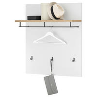 GARDEROBENPANEEL  in 85/95/27 cm  - Dunkelgrau/Weiß, Design, Holzwerkstoff (85/95/27cm) - MID.YOU