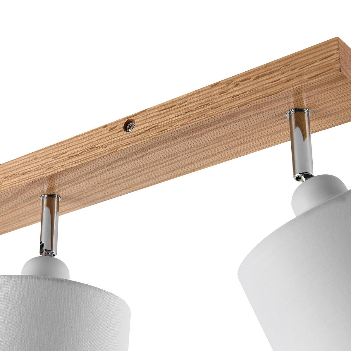 STRAHLER Sofia 82/38/26 cm  - Eschefarben/Weiß, Natur, Holz/Textil (82/38/26cm) - Marama