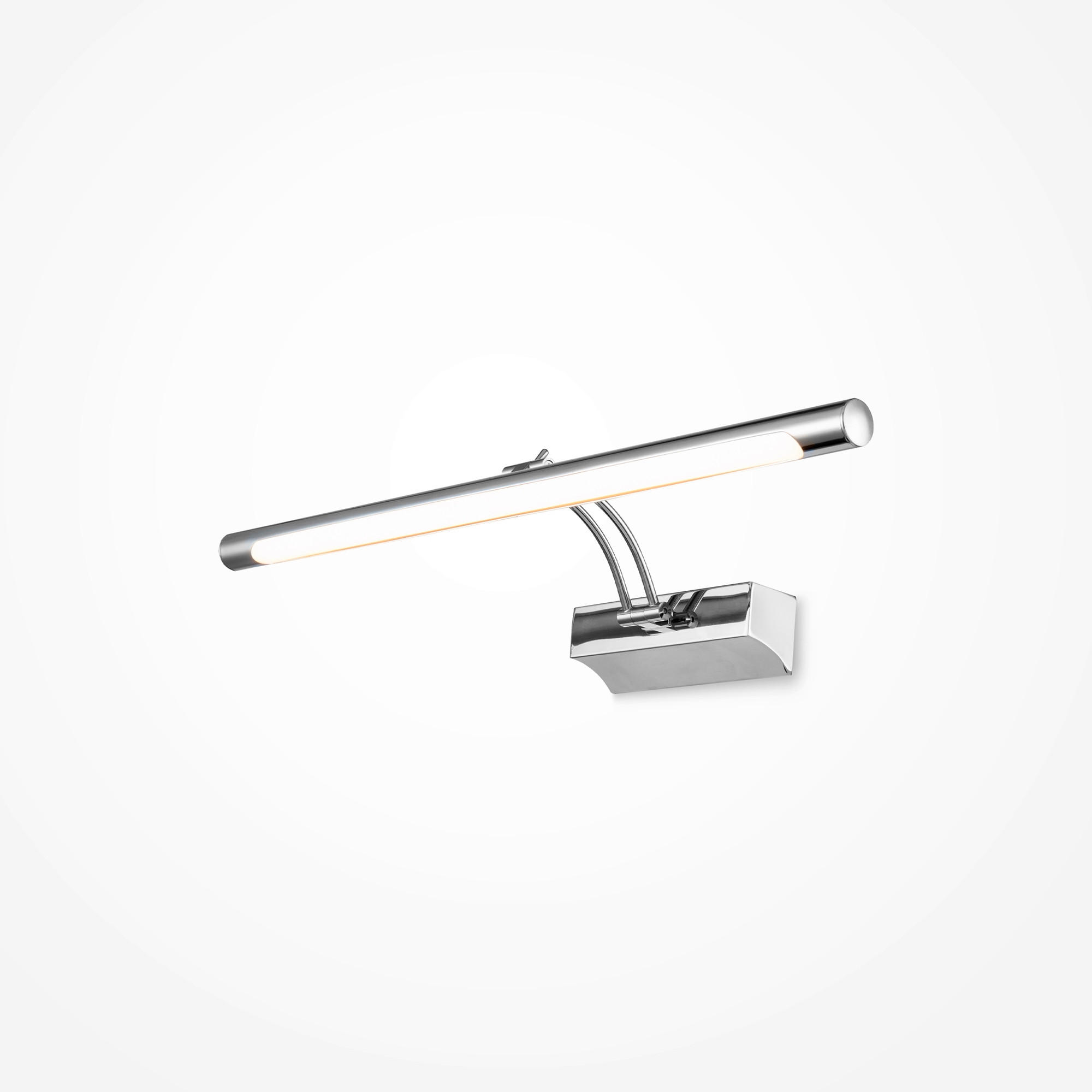 SPIEGELLEUCHTE - Chromfarben, Trend, Metall (4,8/52/20cm) - MAYTONI