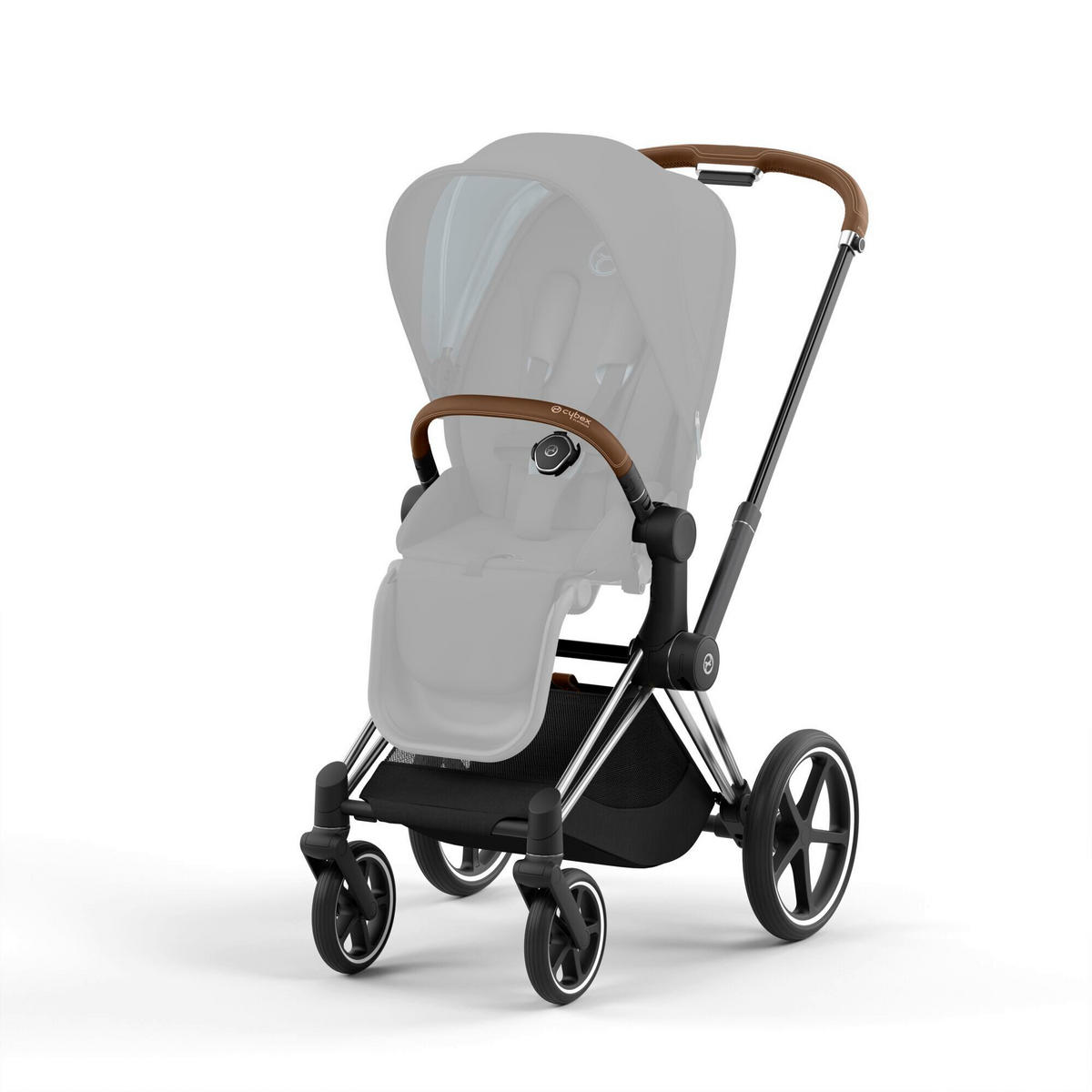 POSTOLJE DJEČJIH KOLICA  Priam  - smeđa/crna, Trend, metal (60/40/95cm) - Cybex