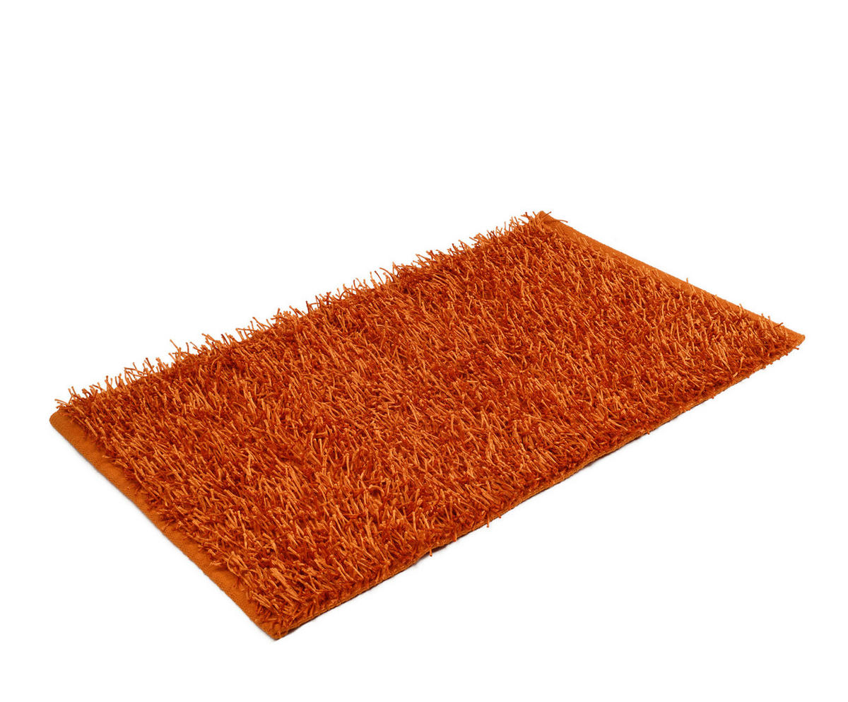 BADTEPPICH Shaggy Rostfarben 60/100 cm  - Rostfarben, Basics, Textil (60/100cm) - Esposa