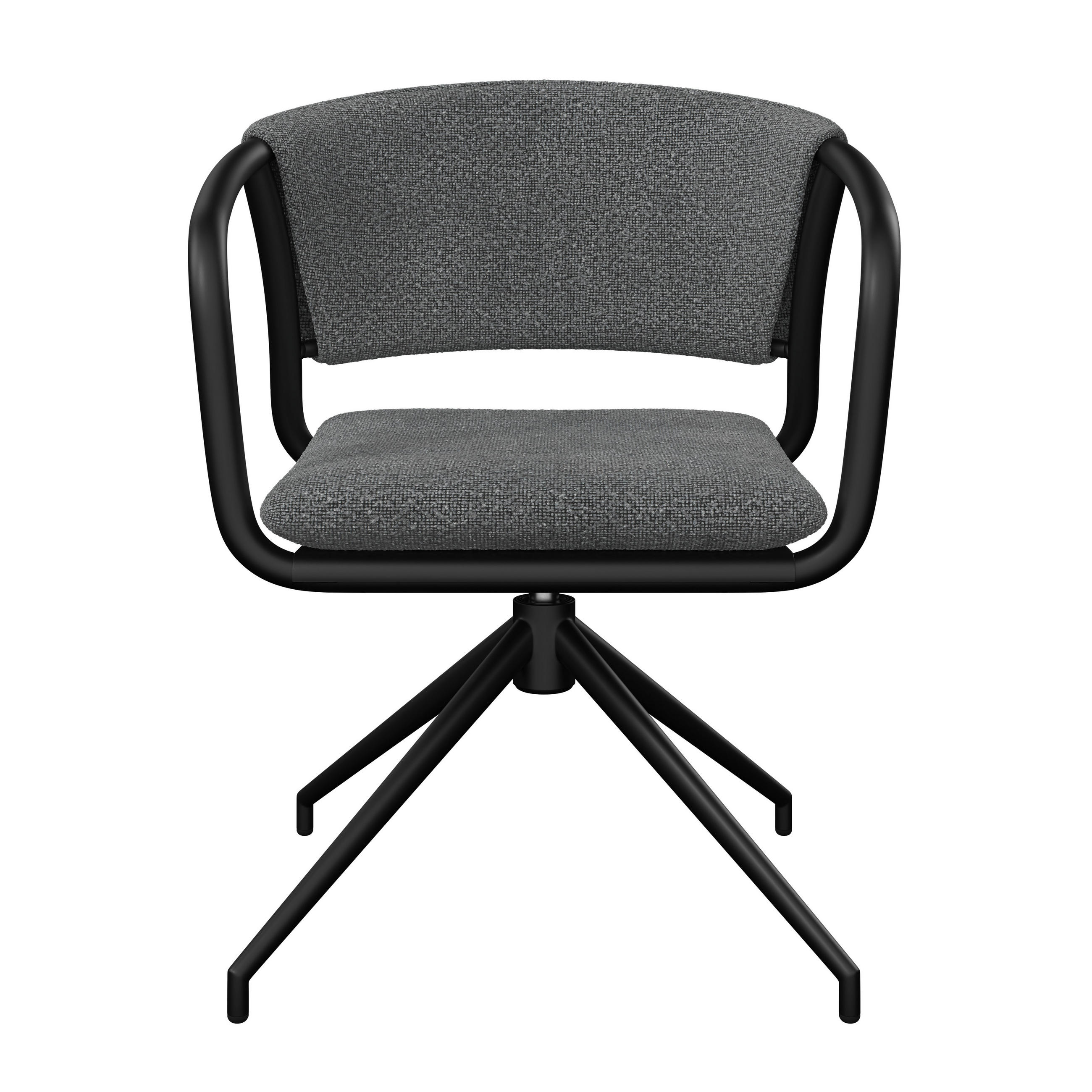 Amatio Gartensessel Anthrazit, Hellgrau 62x74.5x53.5 cm