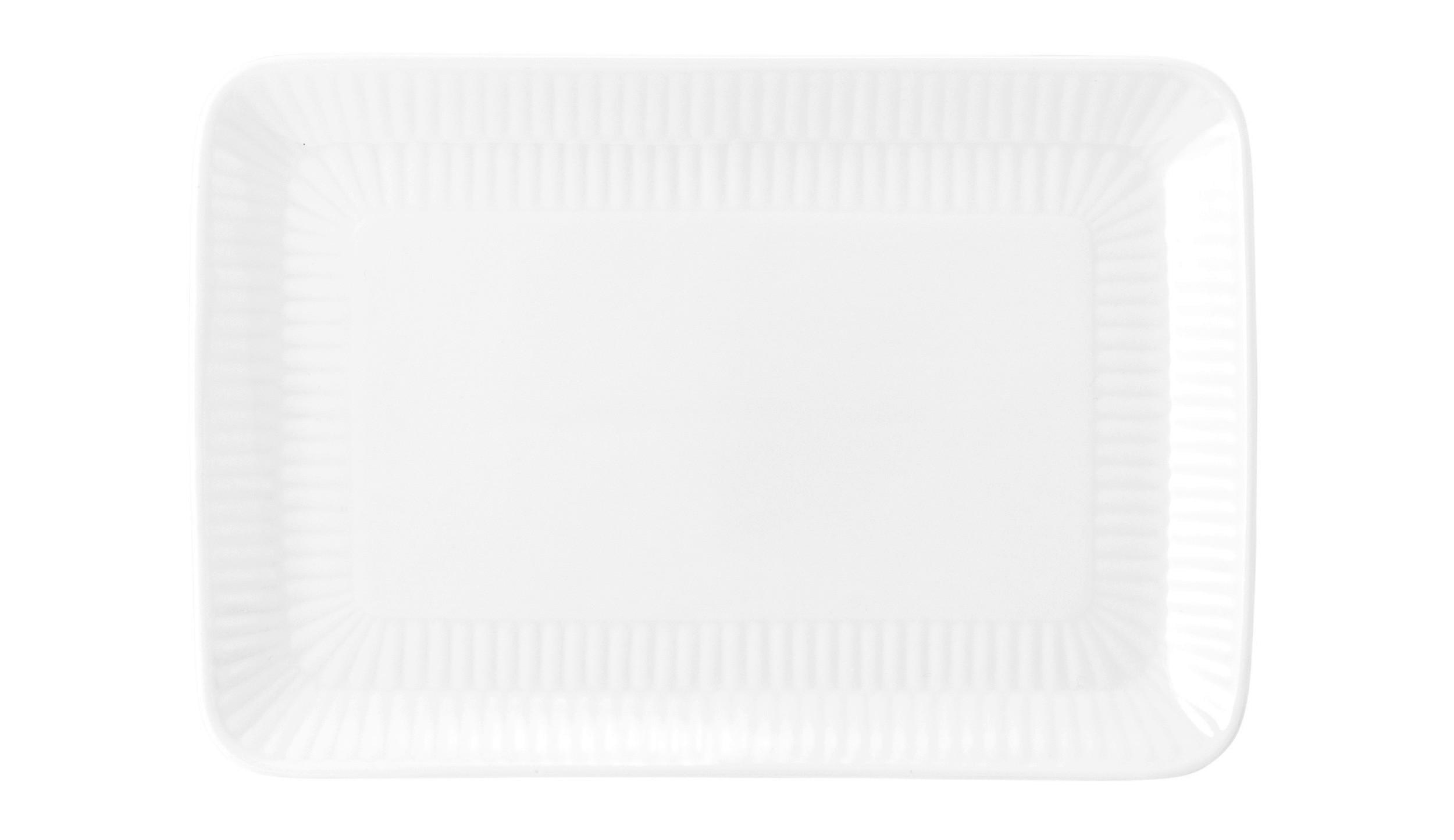 PLADANJ ZA SERVIRANJE   18/12/1,8 cm     Amina  - bijela, Basics, keramika (18/12/1,8cm) - Seltmann Weiden
